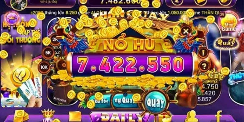 Hệ thống game jackpot cực khủng tại nhà cái