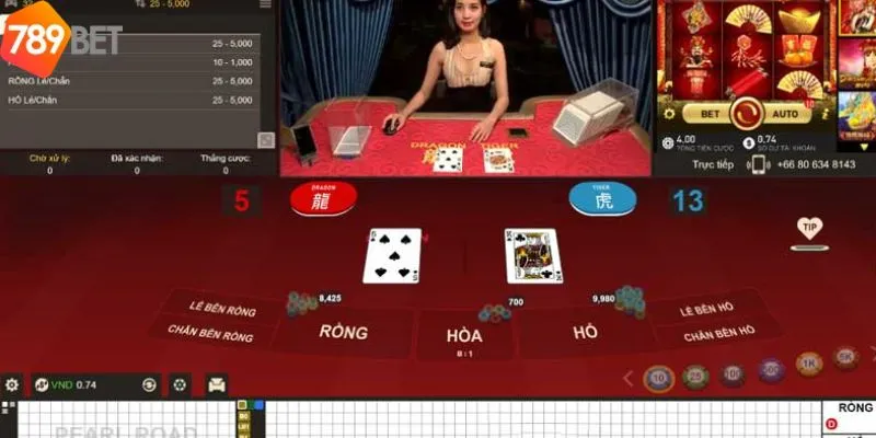 Hướng dẫn cách chơi casino Rồng Hổ
