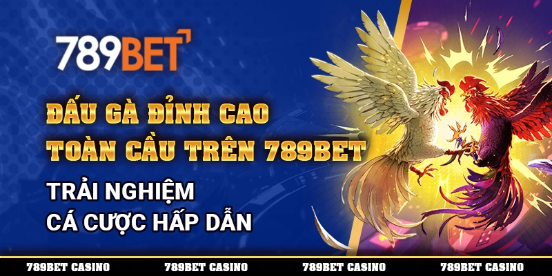Đấu Gà Đỉnh Cao Toàn Cầu Trên 789bet – Trải Nghiệm Hấp Dẫn