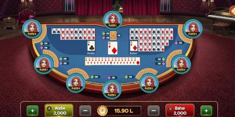 Quy định chơi Andar Bahar chi tiết và dễ hiểu