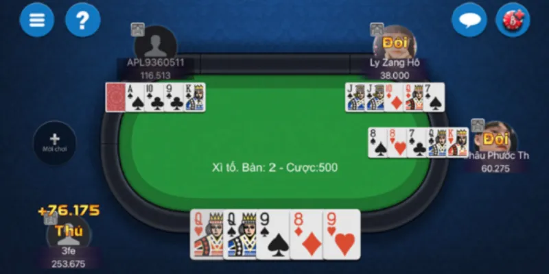 Kỹ thuật đọc vị bài đối thủ trong xì tố 7 cây