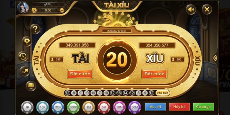 Những cửa cược phổ biến trong tài xỉu MD5