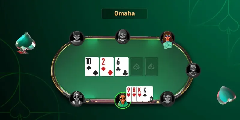 Chiến thuật chọn bài tẩy mạnh đầu ván Poker Omaha
