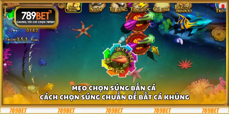 Mẹo chọn súng bắn cá - Cách chọn súng chuẩn để bắt cá khủng 2 Mẹo chọn súng bắn cá - Cách chọn súng chuẩn để bắt cá khủng