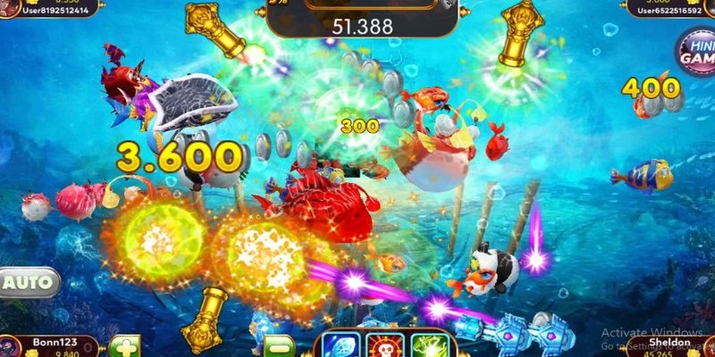 Khám phá trò chơi bắn cá săn thưởng lớn