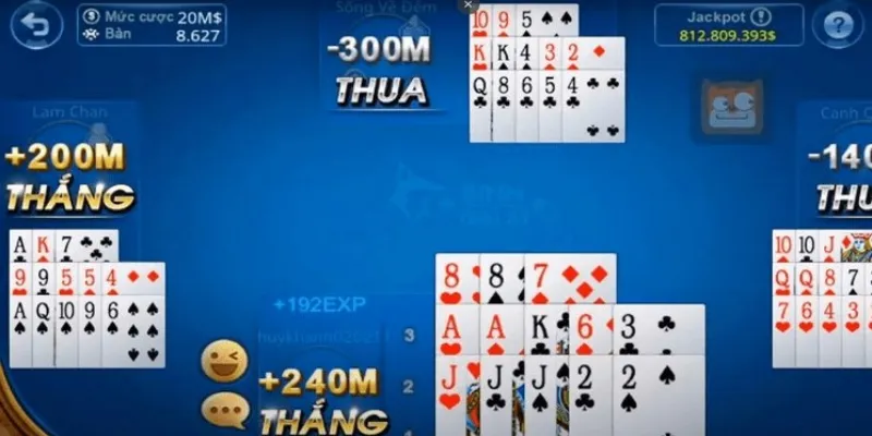 Những sai sót phổ biến khi xếp bài Mậu Binh